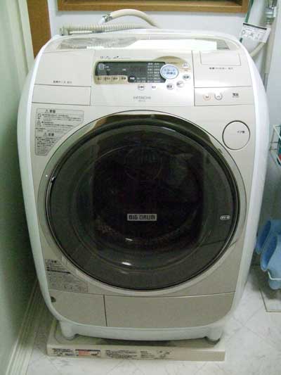 洗濯機  ビッグドラム BD-V2　納品